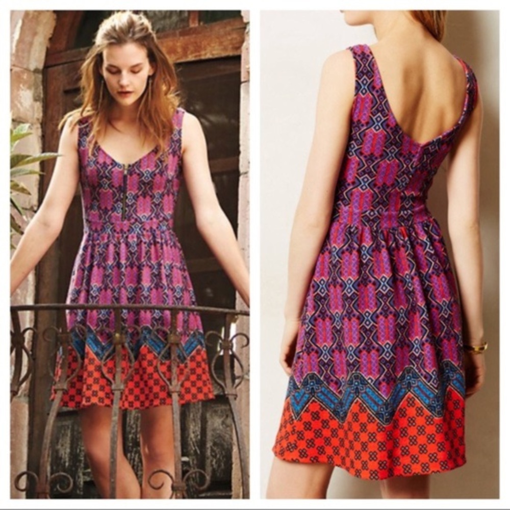 Anthropologie Maeve Amapola Dress